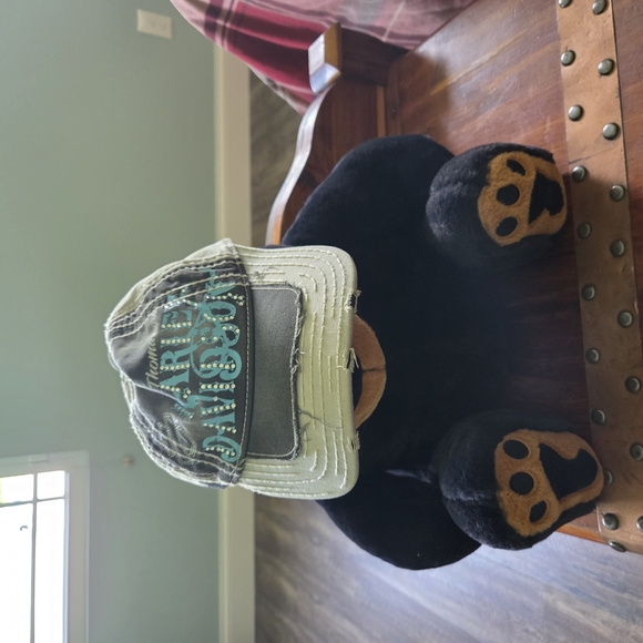 Harley-Davidson Caps Set Of Two In Grey And  In Orange - Picture 2 of 7